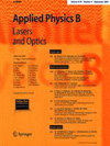 APPLIED PHYSICS B-LASERS AND OPTICS杂志封面